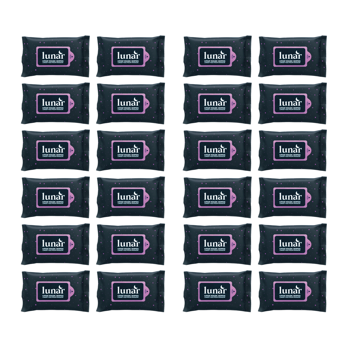 Lunar CPAP Travel Size Wipes