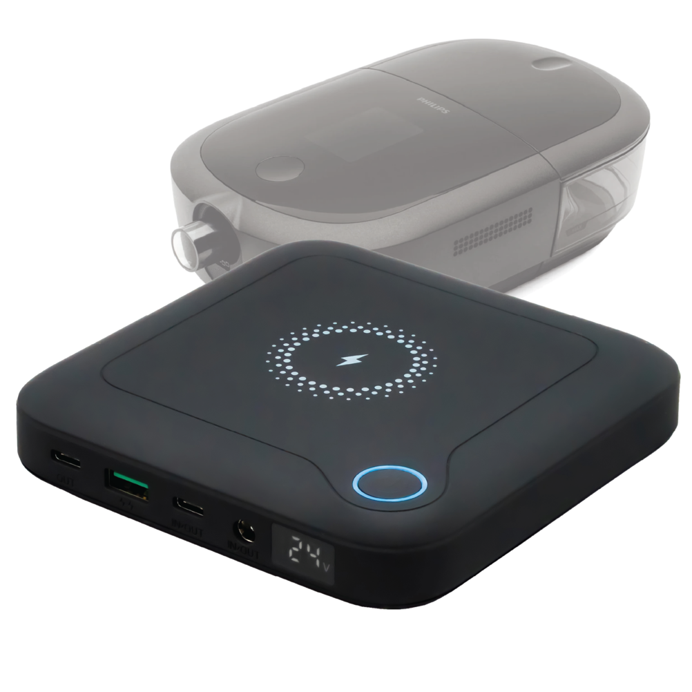 Batterie CPAP universelle Go-Battery pour une nuit, 92,5 WH - 2300