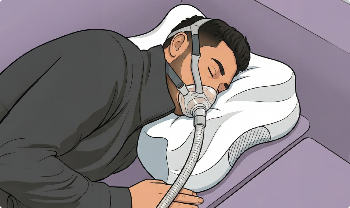 Oreiller CPAP Monarque Lunaire