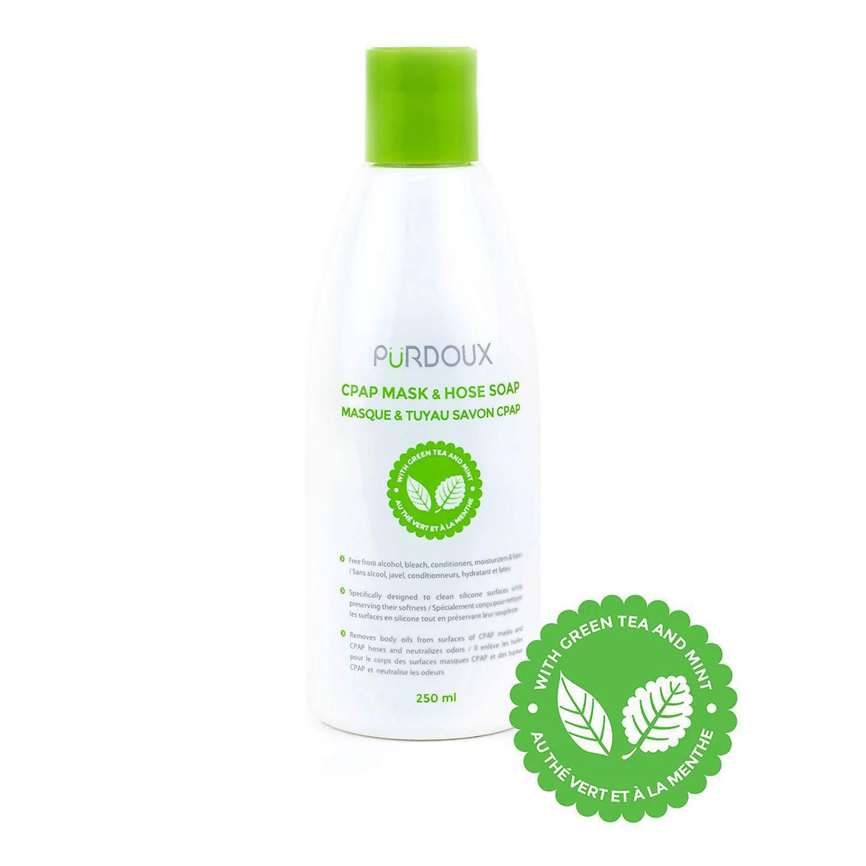 Purdoux CPAP Savon Thé Vert & Menthe