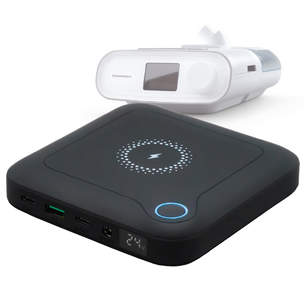 Batterie CPAP universelle Go-Battery pour une nuit, 92,5 WH