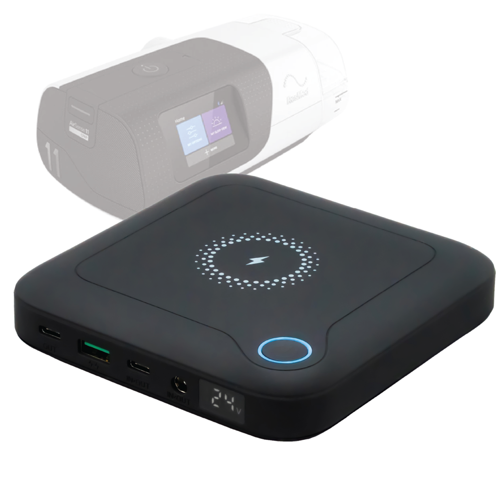 Batterie CPAP universelle Go-Battery pour une nuit, 92,5 WH