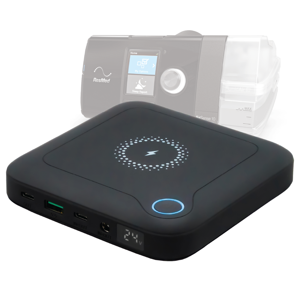 Batterie CPAP universelle Go-Battery pour une nuit, 92,5 WH
