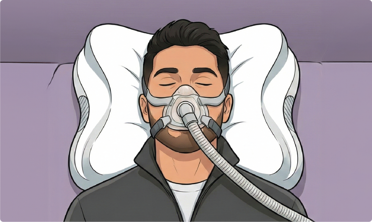 Oreiller CPAP Monarque Lunaire