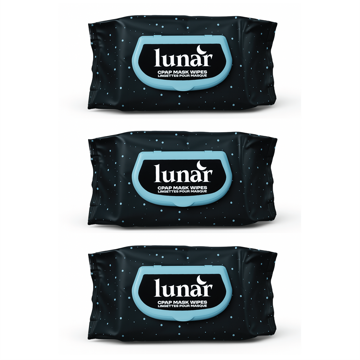 Lunar CPAP Wipes 70 Pack