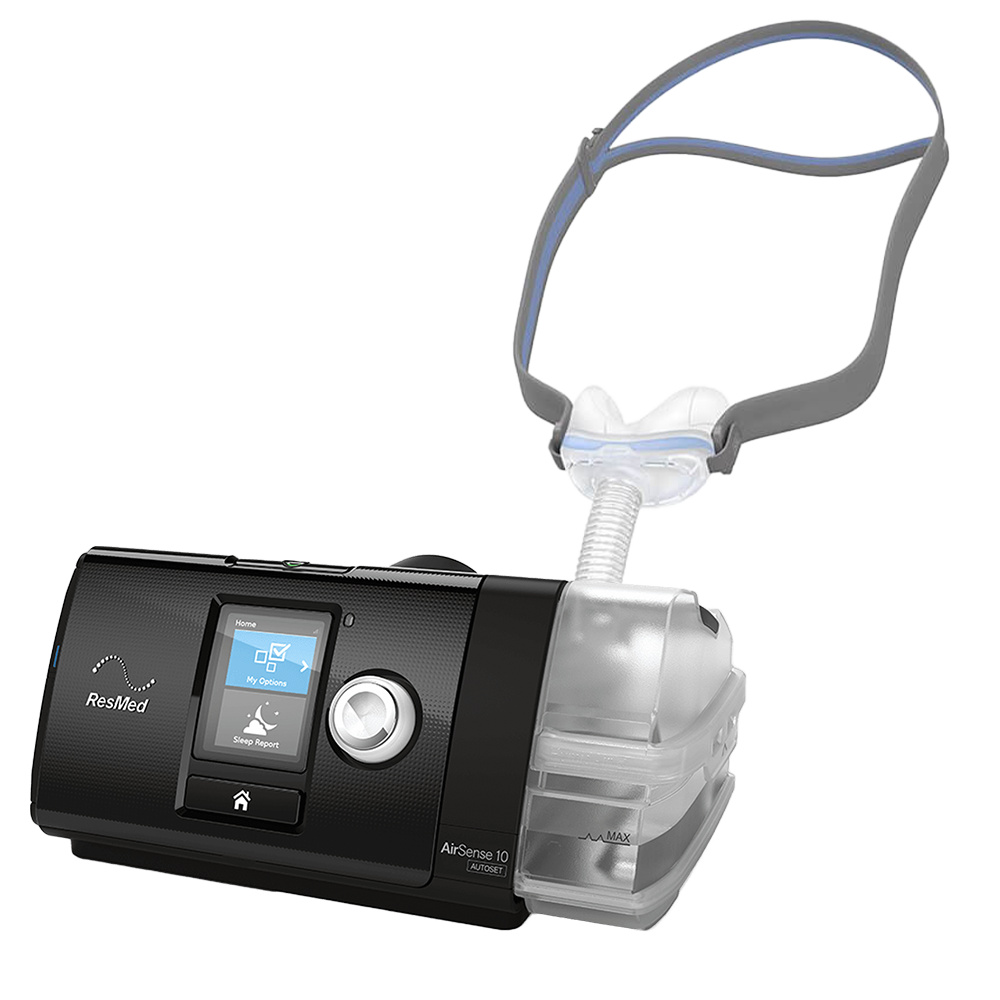 ResMed AirSense™ 10 AutoSet™ Card to Cloud Bundle with AirFit N30 Mask