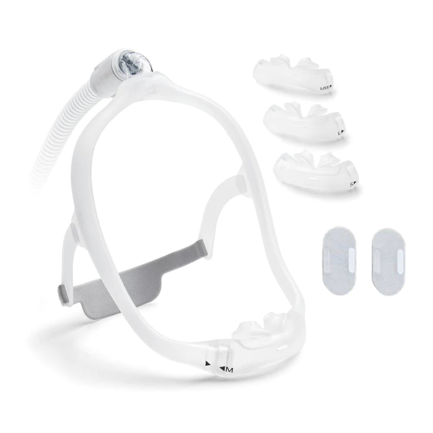 Masque d'oreiller nasal en silicone DreamWear