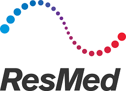 ResMed Logo White Background