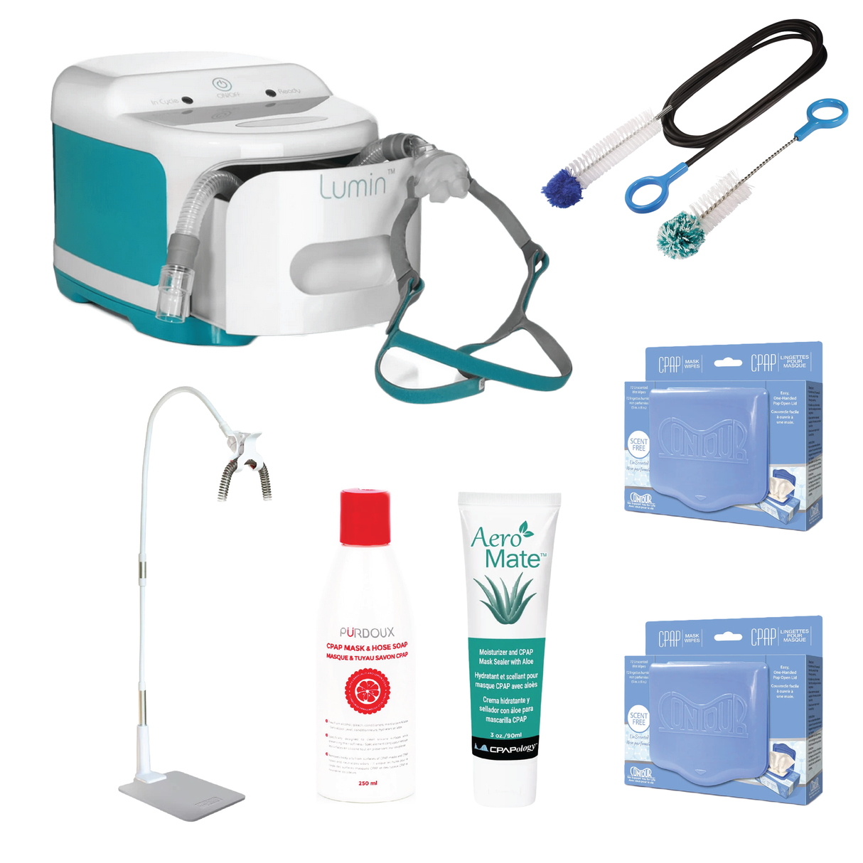 Extra Essentials CPAP Cleaning Bundle