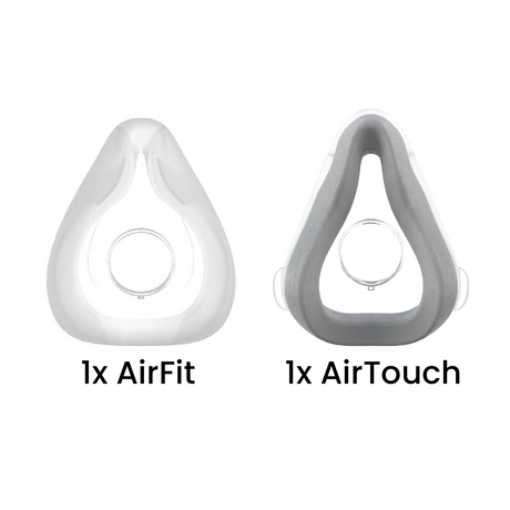 AirTouch™ et AirFit™ Cushion F20 Intégral pour elle Lot de masques CPAP