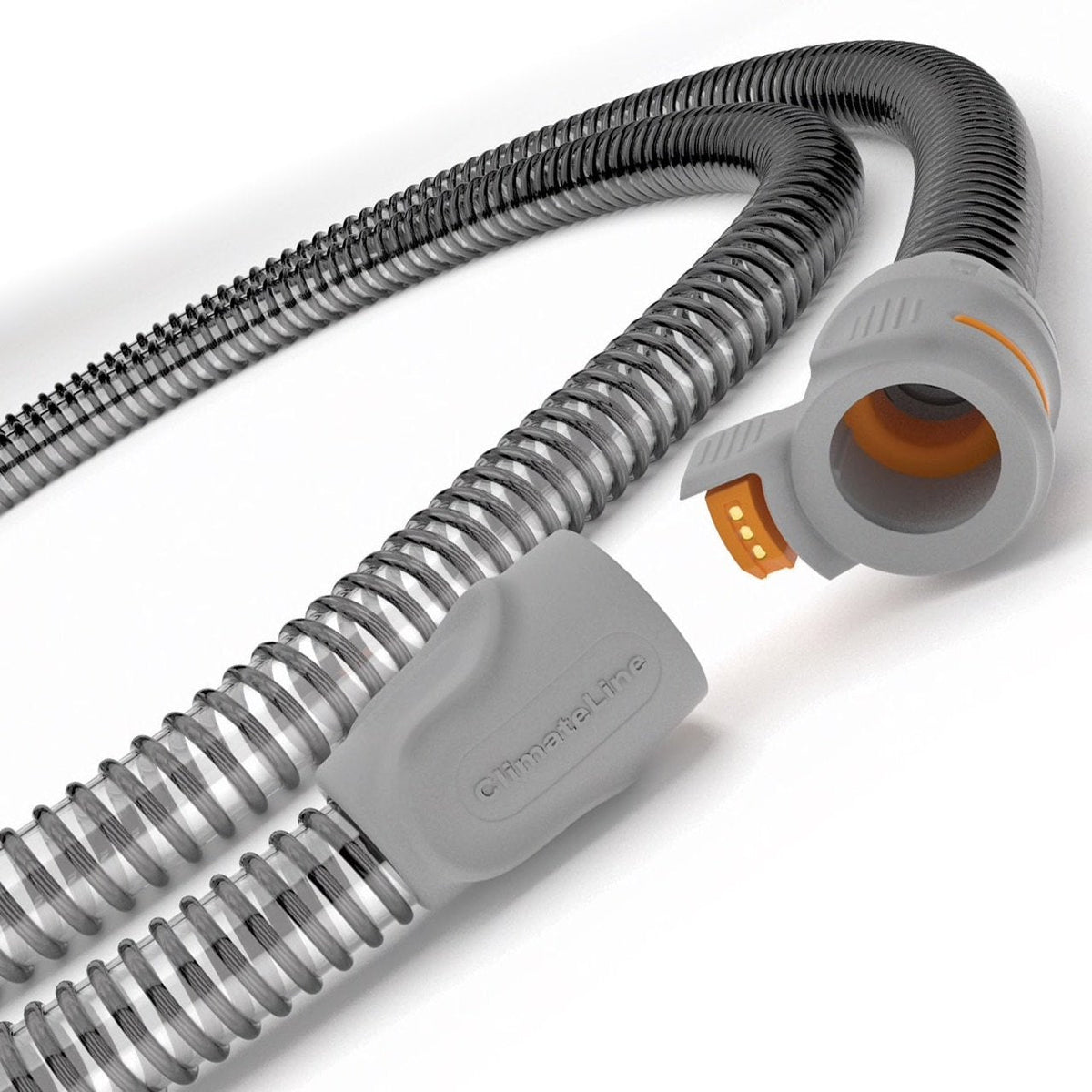 Port O2 Cpap ResMed ClimateLine Max Oxy Air Tubing with Supplemental Oxygen Port ...