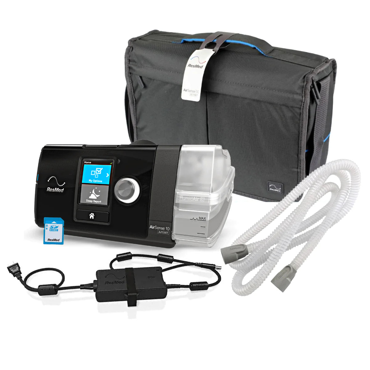 ResMed AirSense™ 10 AutoSet™ CPAP Machine With HumidAir (Card-to-Cloud ...