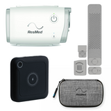AirMini™ AutoSet™ Travel CPAP Machine Bundle with Hard Case, Mounting System & Go Battery